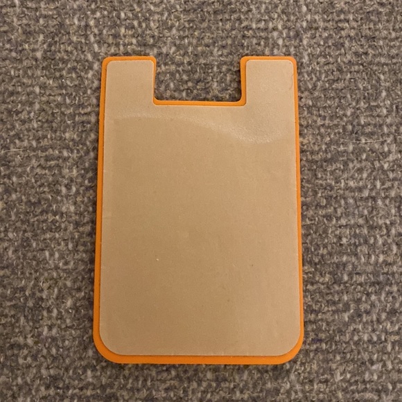 NEW Virginia Tech phone back stick-on card holder - Picture 2 of 2